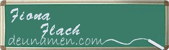 Fiona Flach Visitenkarte